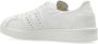 Adidas Witte Leren Sneakers Ronde Neus Vetersluiting White - Thumbnail 4