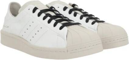 Y-3 Witte lage sneakers met 3 strepen White Dames