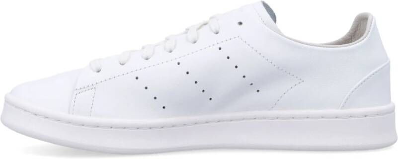 Y-3 Witte Sneakers met Leren Bovenwerk White Unisex