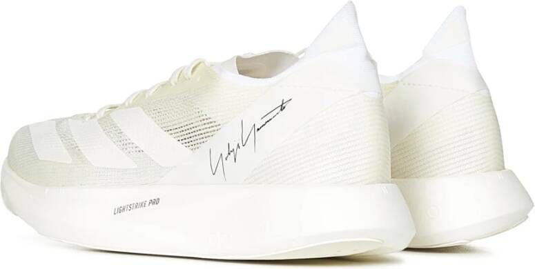 Y-3 Witte Sneakers met Schaduwstrepen White Dames