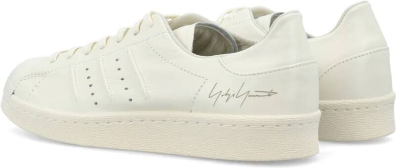 Y-3 Witte Superstar Leren Sneakers White Heren