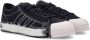 Y-3 Zwarte Canvas Sneakers met Handgeschilderde Middenzool Black Unisex - Thumbnail 2