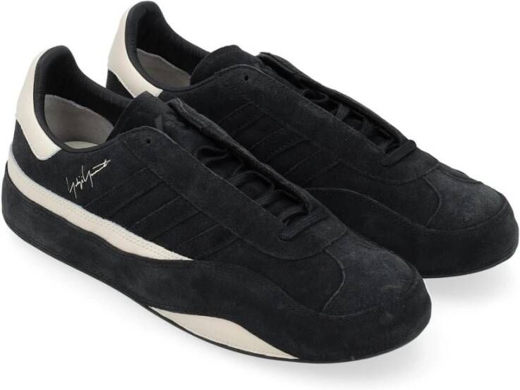 Y-3 Zwarte Gazelle Sneakers Black Heren