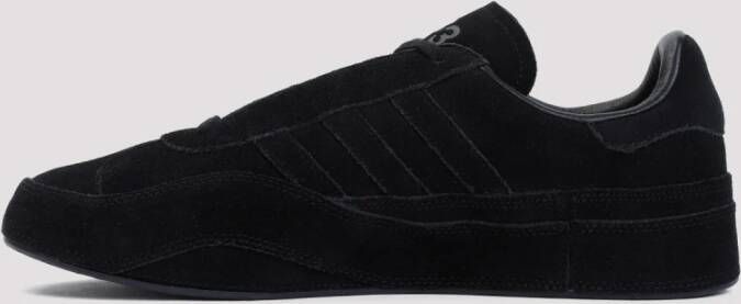 Y-3 Zwarte Gazelle Sneakers van Suède Black Heren