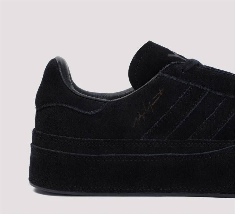 Y-3 Zwarte Gazelle Sneakers van Suède Black Heren