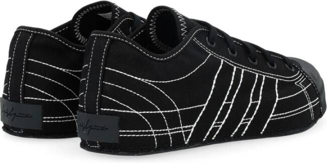 Y-3 Zwarte Lage Sneakers Black Heren