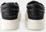 Y-3 Zwarte Leren Lage Sneakers Black Heren - Thumbnail 3