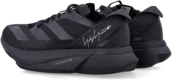 Y-3 Zwarte Sneakers Met Panelen En Logo Black Heren