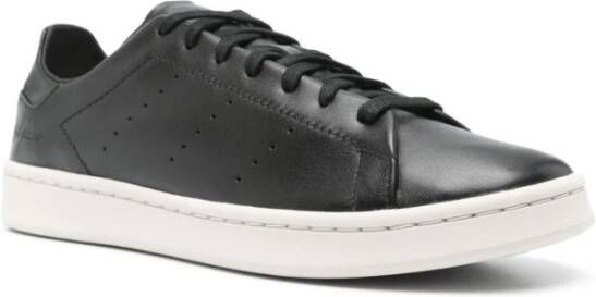 Y-3 Zwarte Veterschoenen met Rubberen Zool Black Heren