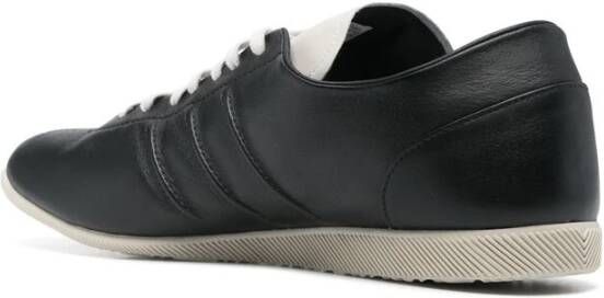 Y-3 Zwarte Vetersneaker Amandel Teen Black Heren