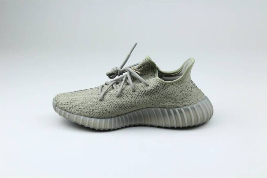 Yeezy Neutrale Tinten Lifestyle Sneakers Graniet Stijl Gray Dames