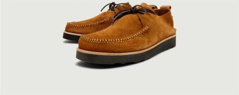 Yogi Footwear Bruine Suède Derbies Brown Heren