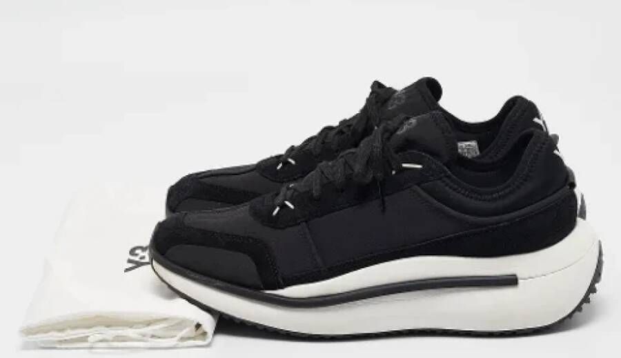 Yohji Yamamoto Pre-owned Fabric sneakers Black Heren