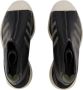 Yohji Yamamoto Pre-owned Leather sneakers Black Dames - Thumbnail 4