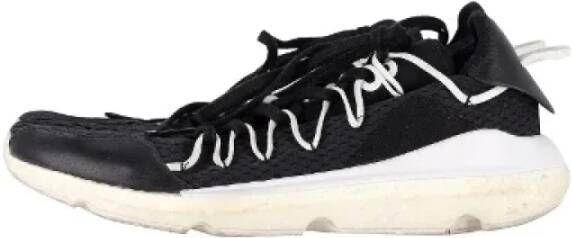 Yohji Yamamoto Pre-owned Leather sneakers Black Heren