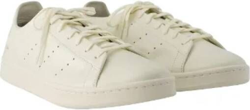 Yohji Yamamoto Pre-owned Leather sneakers White Dames