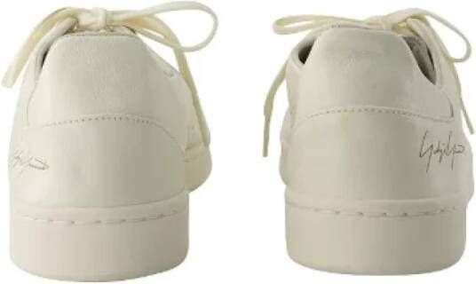 Yohji Yamamoto Pre-owned Leather sneakers White Dames