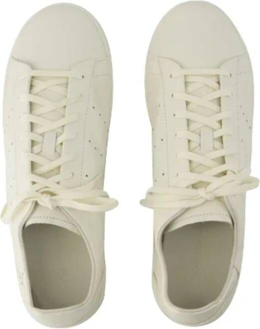 Yohji Yamamoto Pre-owned Leather sneakers White Dames