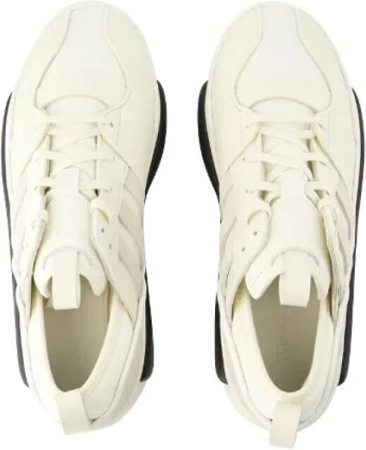 Yohji Yamamoto Pre-owned Leather sneakers White Dames