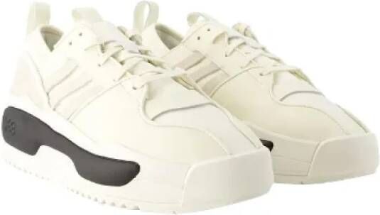 Yohji Yamamoto Pre-owned Leather sneakers White Dames