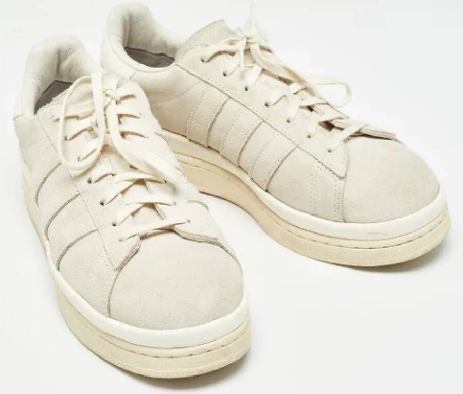 Yohji Yamamoto Pre-owned Suede sneakers White Heren