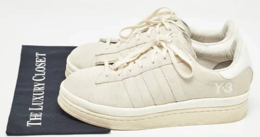 Yohji Yamamoto Pre-owned Suede sneakers White Heren