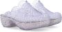 Y Project Heldere Witte Melissa Court Clog Schoenen White Dames - Thumbnail 7