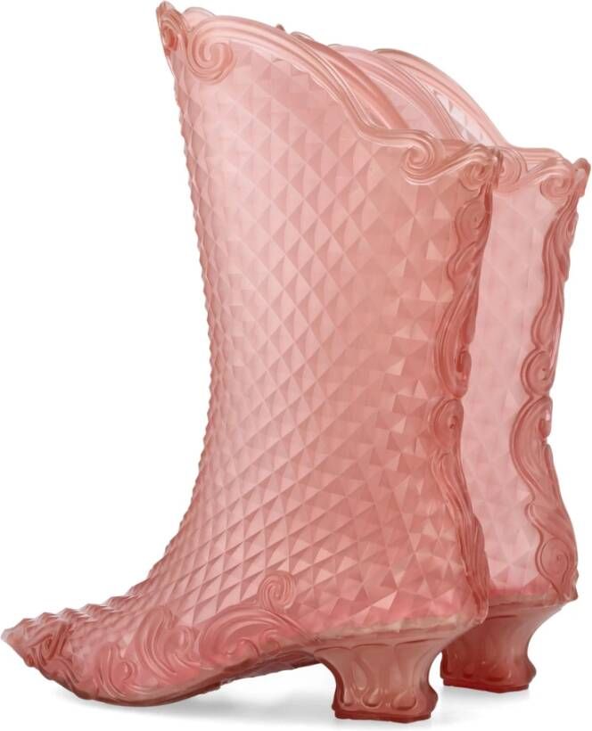 Y Project Roze Gesloten Court Boot met Studs Pink Dames