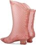 Y Project Roze Gesloten Court Boot met Studs Pink Dames - Thumbnail 4