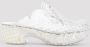 Y Project Heldere Witte Melissa Court Clog Schoenen White Dames - Thumbnail 2