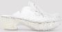 Y Project Heldere Witte Melissa Court Clog Schoenen White Dames - Thumbnail 3