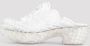 Y Project Heldere Witte Melissa Court Clog Schoenen White Dames - Thumbnail 4