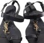 Yves Saint Laurent Vintage Pre-owned Leather flats Black Dames - Thumbnail 3