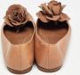 Yves Saint Laurent Vintage Pre-owned Leather flats Brown Dames - Thumbnail 5