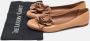 Yves Saint Laurent Vintage Pre-owned Leather flats Brown Dames - Thumbnail 9