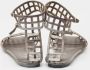 Yves Saint Laurent Vintage Pre-owned Leather flats Gray Dames - Thumbnail 5