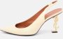 Yves Saint Laurent Vintage Pre-owned Leather heels Beige Dames - Thumbnail 2