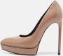 Yves Saint Laurent Vintage Pre-owned Leather heels Brown Dames - Thumbnail 2