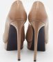 Yves Saint Laurent Vintage Pre-owned Leather heels Brown Dames - Thumbnail 5