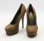 Yves Saint Laurent Vintage Pre-owned Leather heels Green Dames - Thumbnail 8