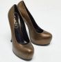 Yves Saint Laurent Vintage Pre-owned Leather heels Yellow Dames - Thumbnail 4