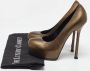 Yves Saint Laurent Vintage Pre-owned Leather heels Yellow Dames - Thumbnail 9