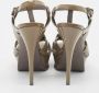 Yves Saint Laurent Vintage Pre-owned Leather sandals Beige Dames - Thumbnail 5