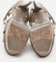 Yves Saint Laurent Vintage Pre-owned Leather sandals Beige Dames - Thumbnail 6