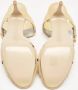 Yves Saint Laurent Vintage Pre-owned Leather sandals Beige Dames - Thumbnail 6