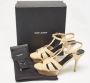 Yves Saint Laurent Vintage Pre-owned Leather sandals Beige Dames - Thumbnail 9