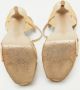 Yves Saint Laurent Vintage Pre-owned Leather sandals Beige Dames - Thumbnail 6