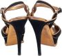Yves Saint Laurent Vintage Pre-owned Leather sandals Black Dames - Thumbnail 4