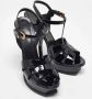 Yves Saint Laurent Vintage Pre-owned Leather sandals Black Dames - Thumbnail 4