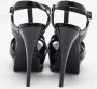 Yves Saint Laurent Vintage Pre-owned Leather sandals Black Dames - Thumbnail 5